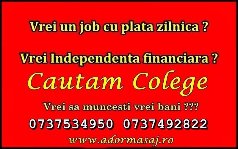 Job. Vrei sa muncesti? Vrei bani?
